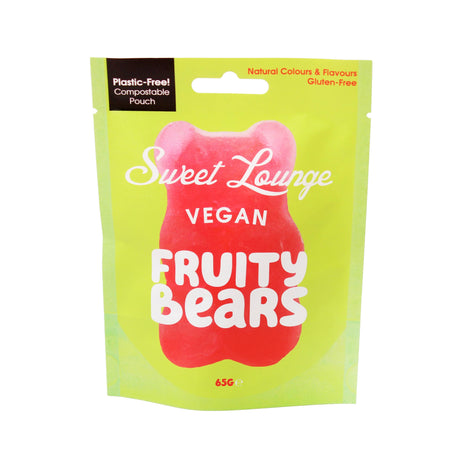 Vegan Fruity Gummy Bears (Plastic-free) 65g