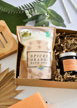 Home Spa Gift Set- Spiced Orange | Eco Gifting