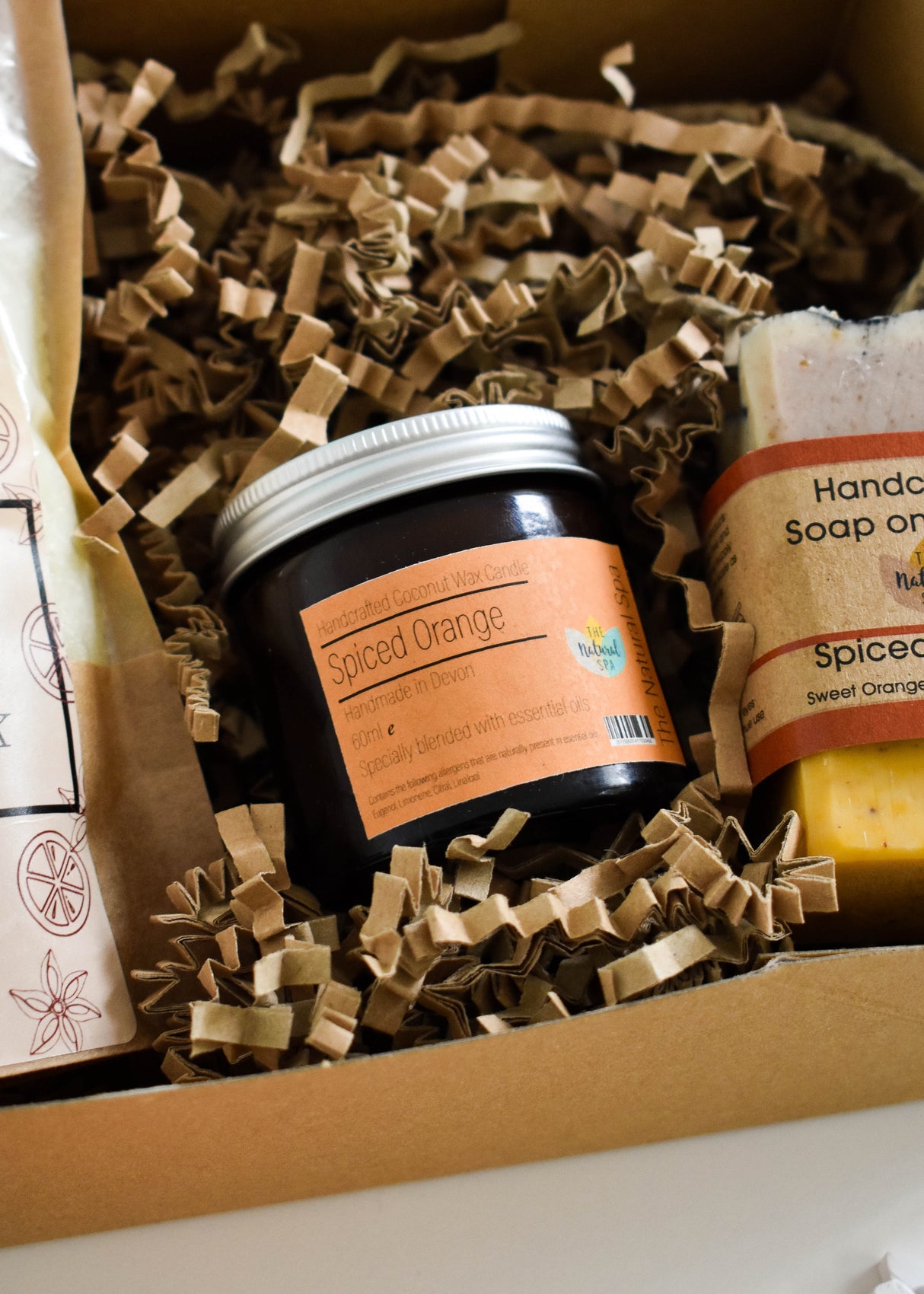 Home Spa Gift Set- Spiced Orange | Eco Gifting