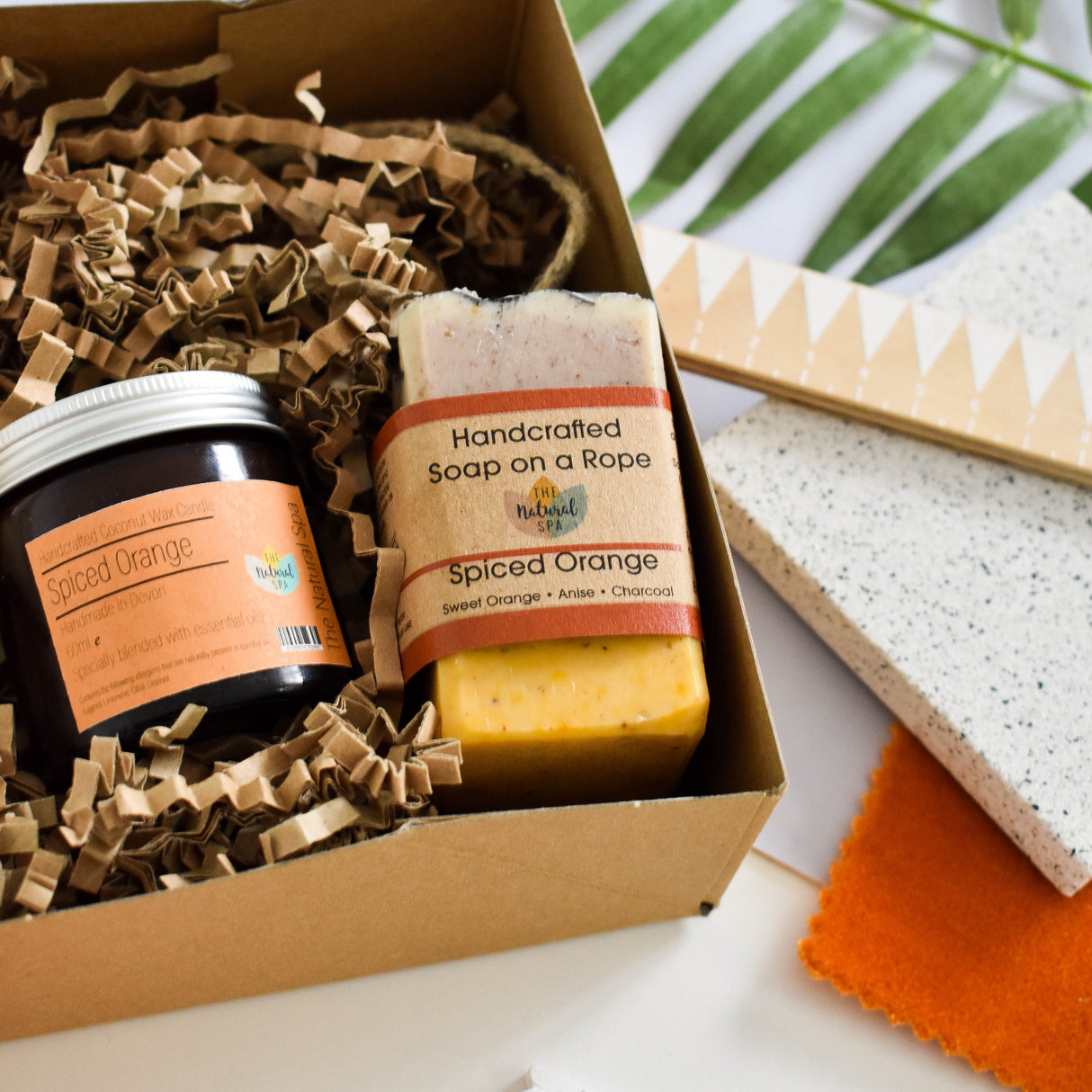 Home Spa Gift Set- Spiced Orange | Eco Gifting