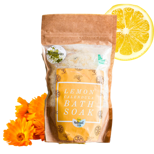 Lemon Candula Bath Soak Vegan