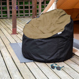 The outdoor bean bag chair - Recycled Plastic filling