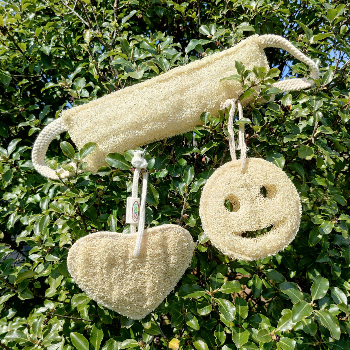 Bath Time Loofah Heart | Heart Loofah Gift