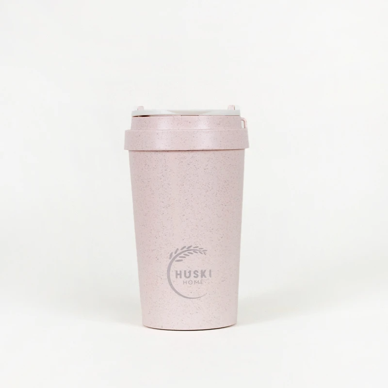 Huski Home sustainable travel cup in rose - 400ml