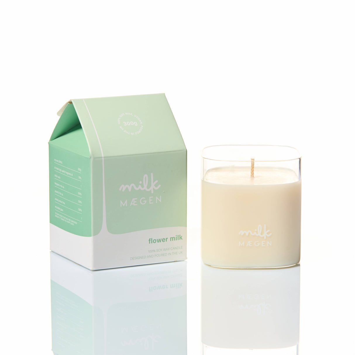 Milk by Maegen - flower milk candle