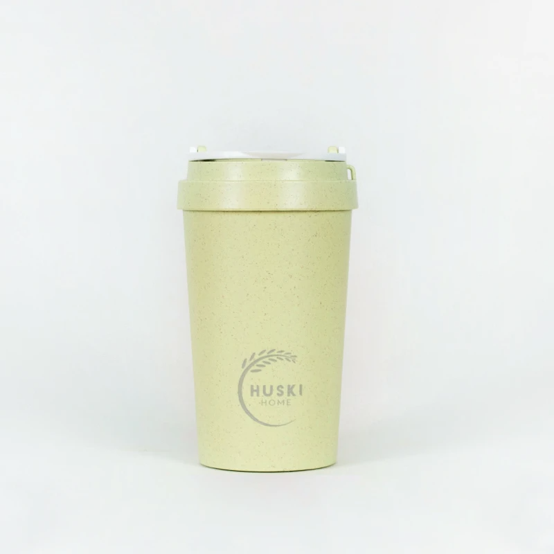 Huski Home sustainable travel cup in pistachio - 400ml