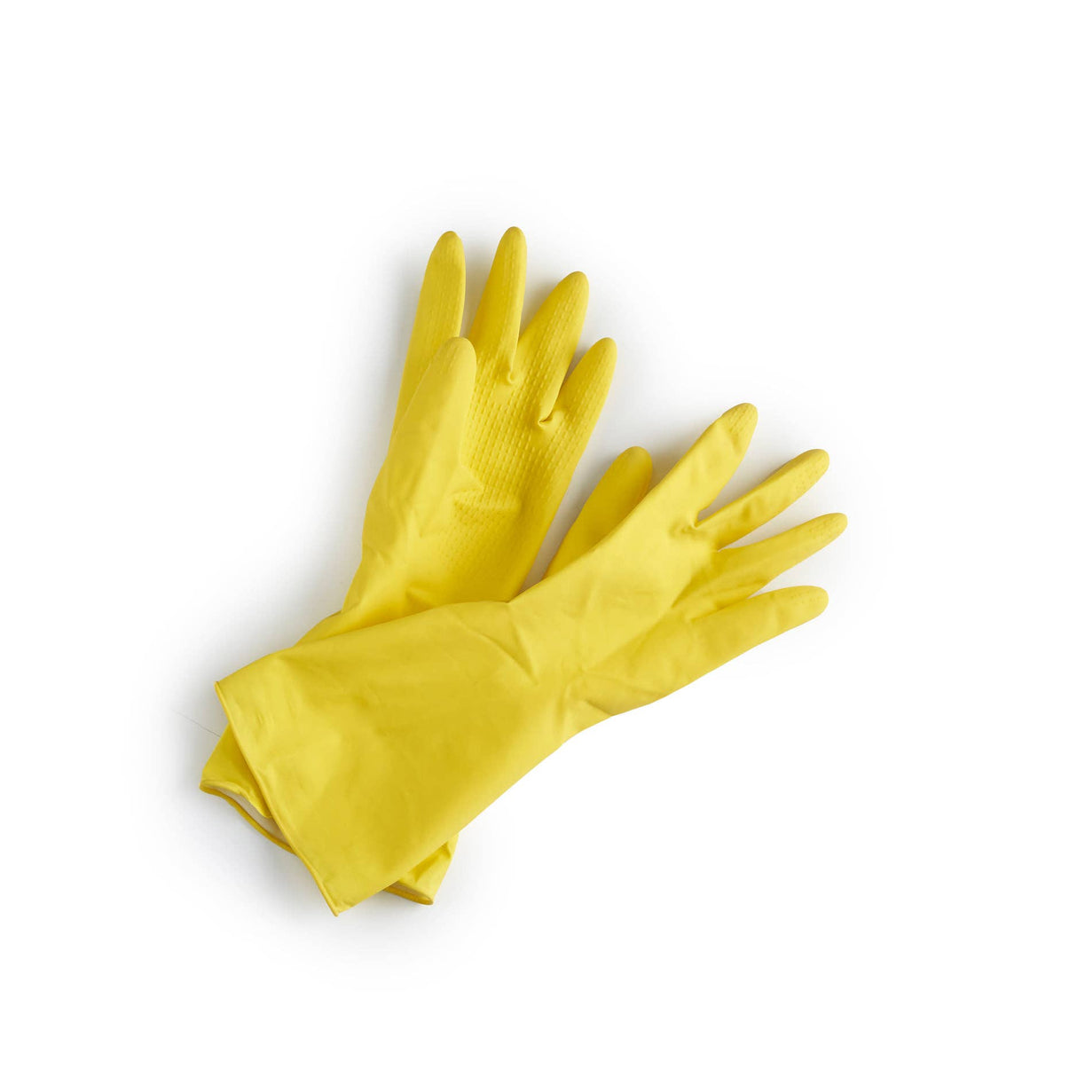 Natural Latex Rubber Gloves: L