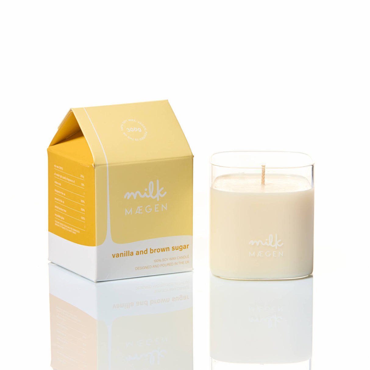 Milk by Maegen - vanilla and brown sugar candle