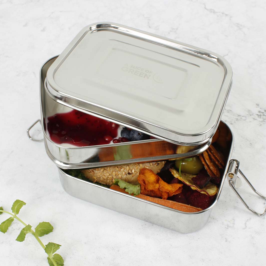 Buruni - Leak Resistant Two Tier Lunch Box