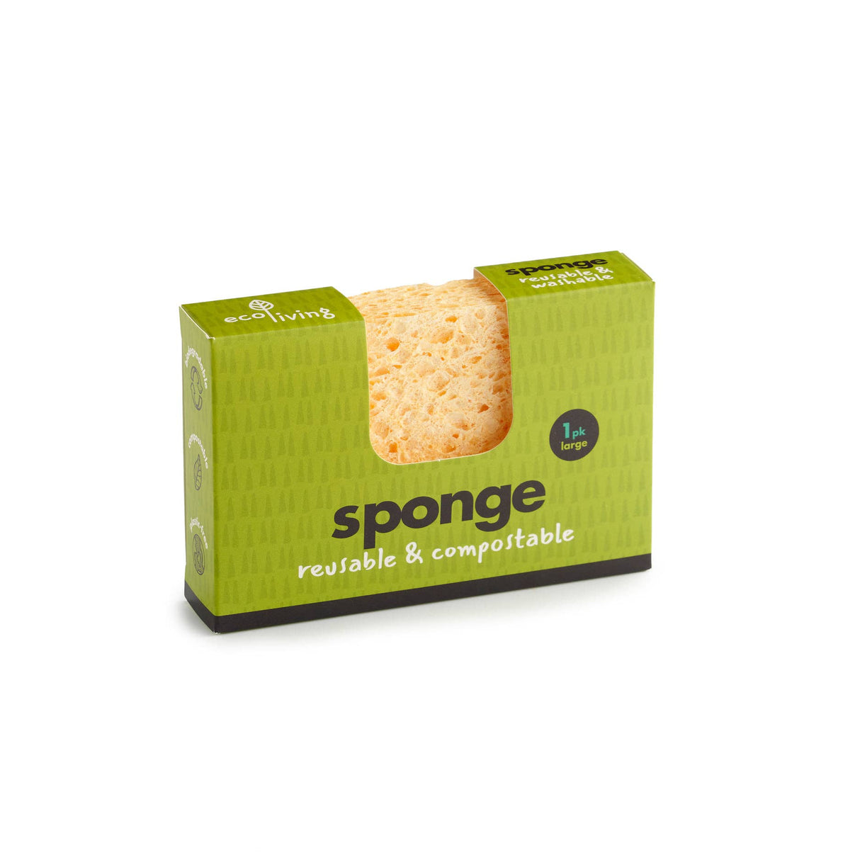 Compostable UK Sponge: Large Single