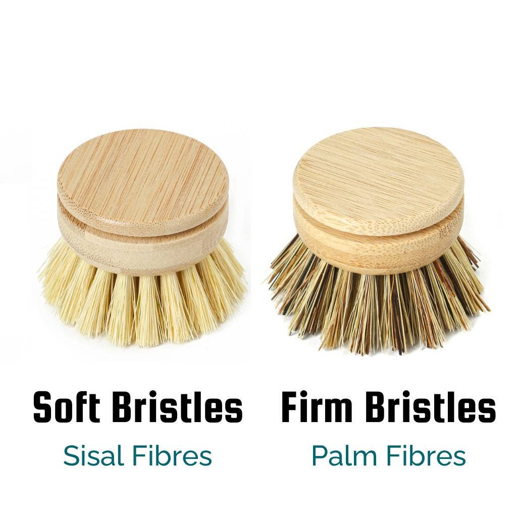 Replacement Head for Reusable Dish Brush | Bamboo Brushes